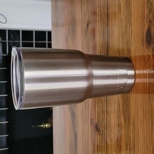 YETI Silver Stainless Steel Tumbler